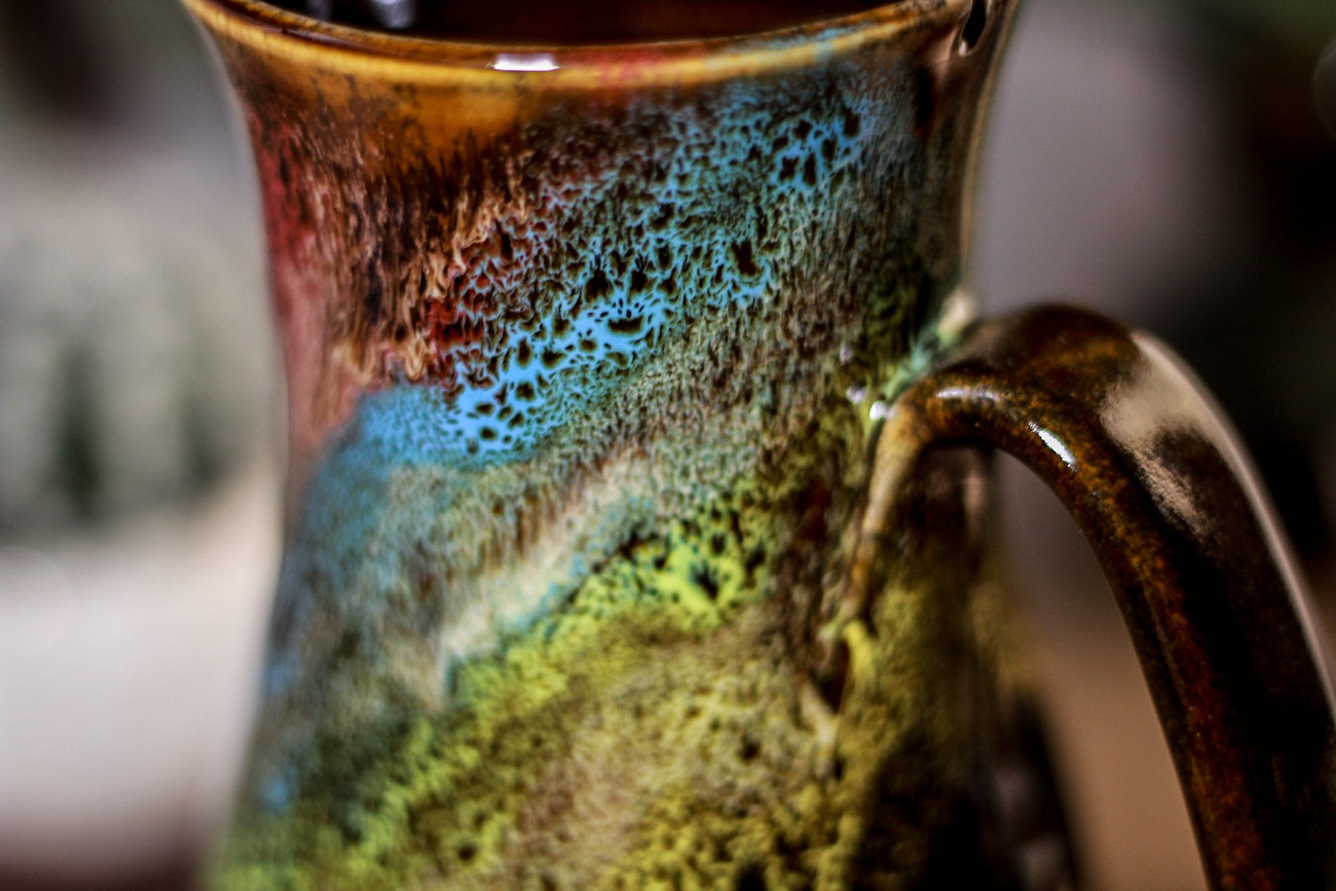 01-P Experiment Barely Flared Notched Mug, 16 oz.