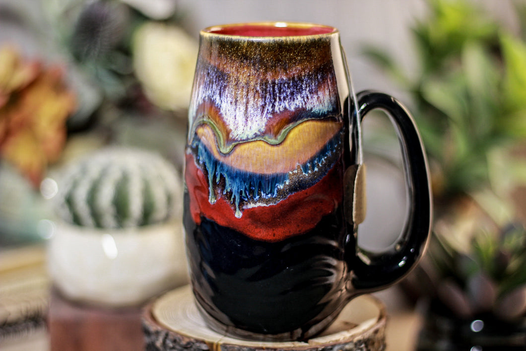 07-P New Earth Notched Textured Mug - MISFIT, 16 oz. - 10% off