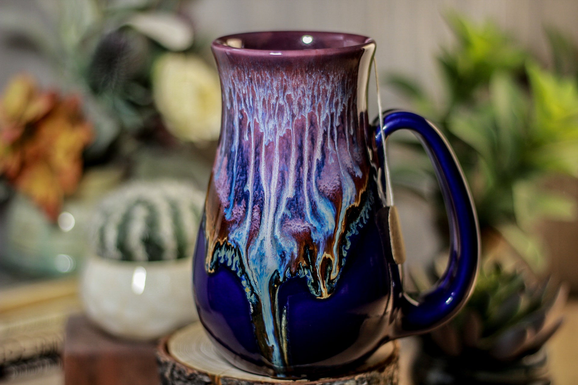 03-A PROTOTYPE Baja Sunset Barely Flared Notched Mug - MISFIT, 21 oz. - 15% off