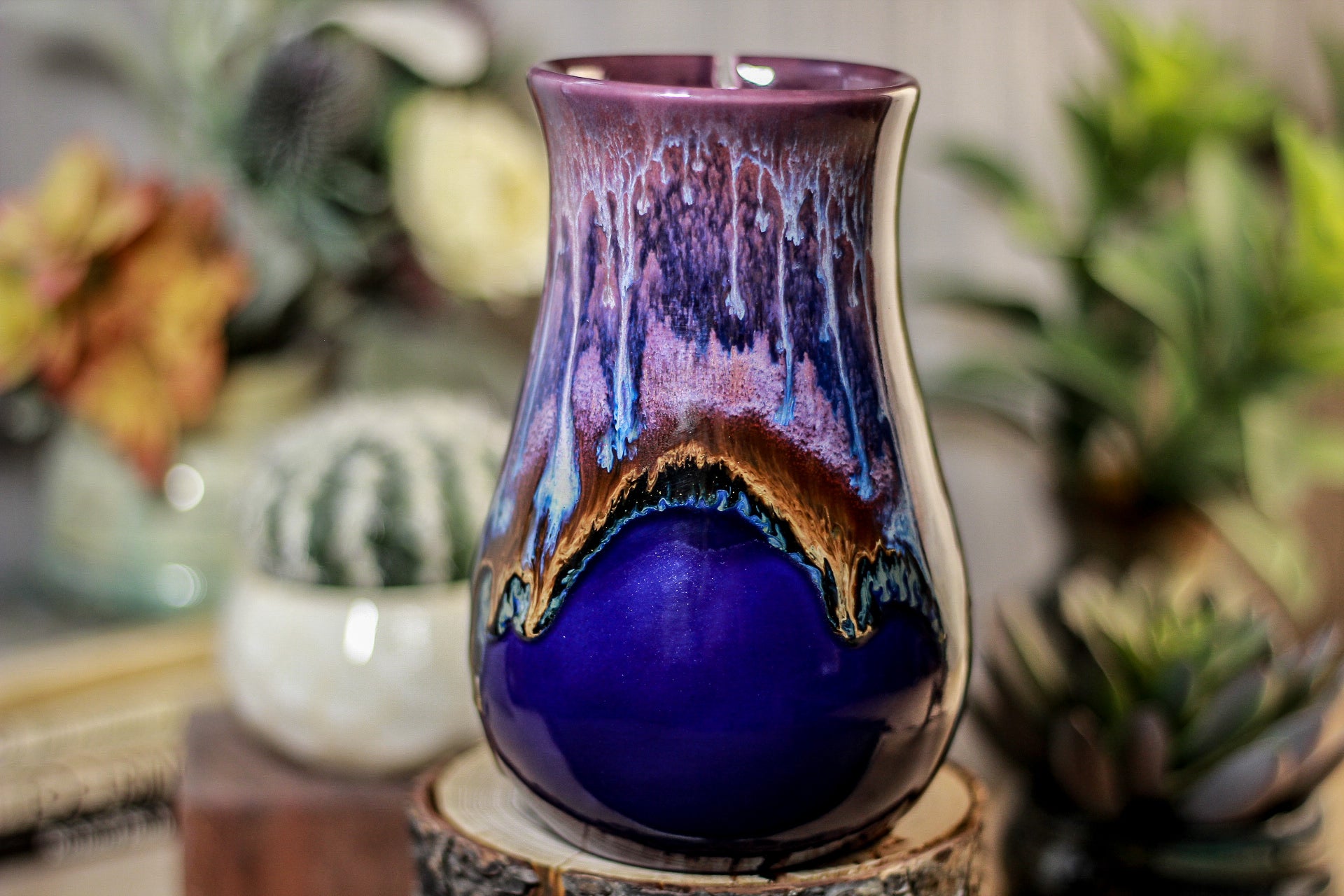03-A PROTOTYPE Baja Sunset Barely Flared Notched Mug - MISFIT, 21 oz. - 15% off