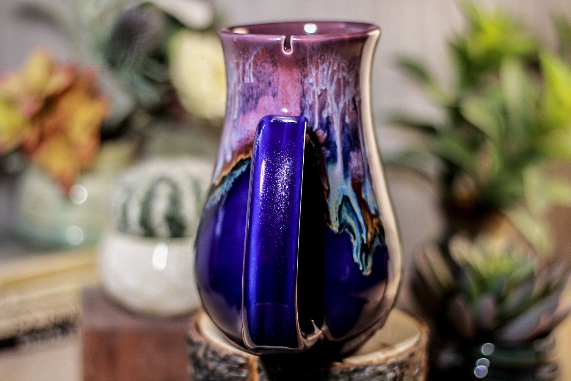 03-A PROTOTYPE Baja Sunset Barely Flared Notched Mug - MISFIT, 21 oz. - 15% off
