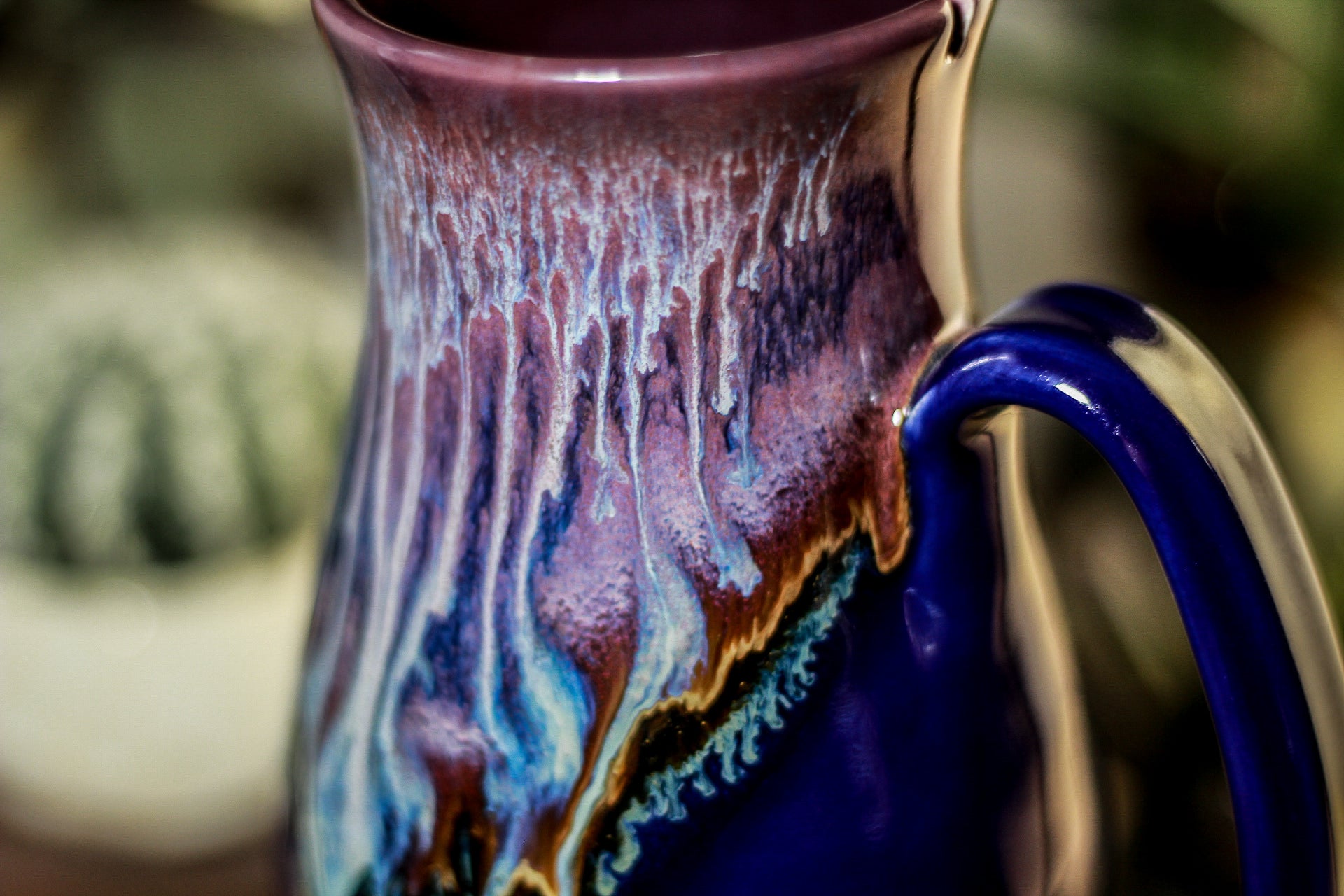 03-A PROTOTYPE Baja Sunset Barely Flared Notched Mug - MISFIT, 21 oz. - 15% off