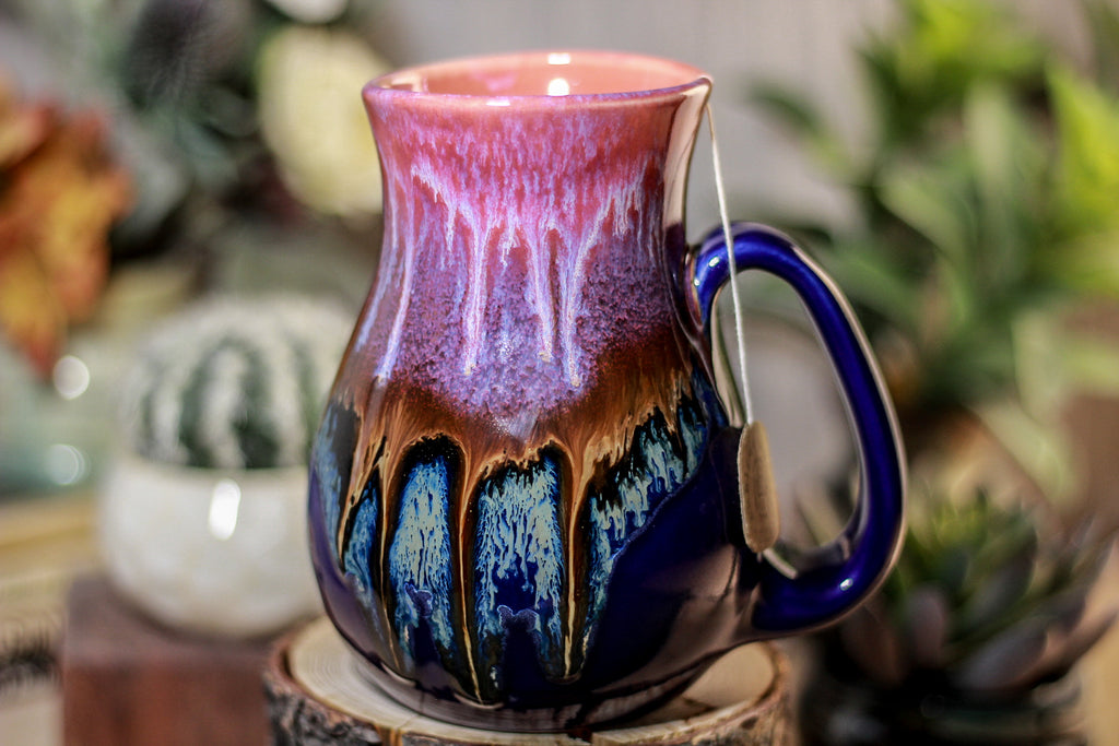 04-A PROTOTYPE Baja Sunrise Barely Flared Notched Mug, 19 oz.