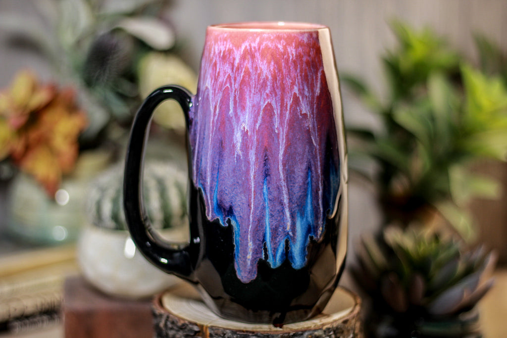 05-C Flaming Phoenix Crystal Mug, 21 oz.