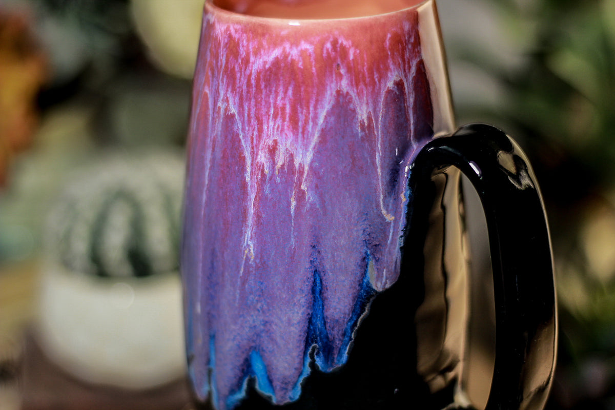 05-C Flaming Phoenix Crystal Mug, 21 oz.