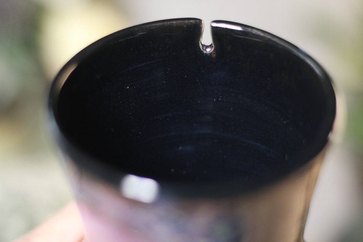 06-A Prototype Barely Flared Notched Mug, 21 oz.