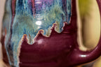 08-B Magenta Haze Barely Flared Notched Mug, 20 oz.