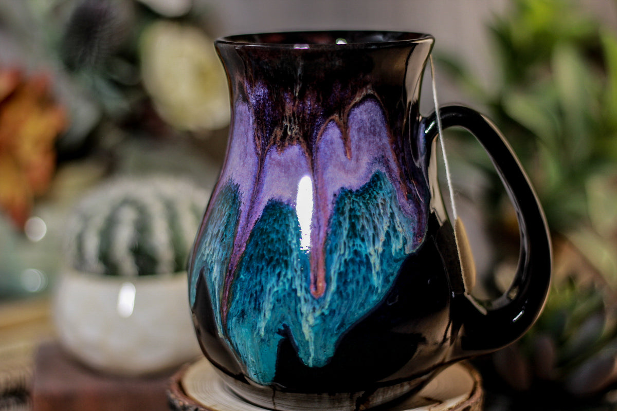 09-B Purple Haze Barely Flared Notched Mug, 21 oz.