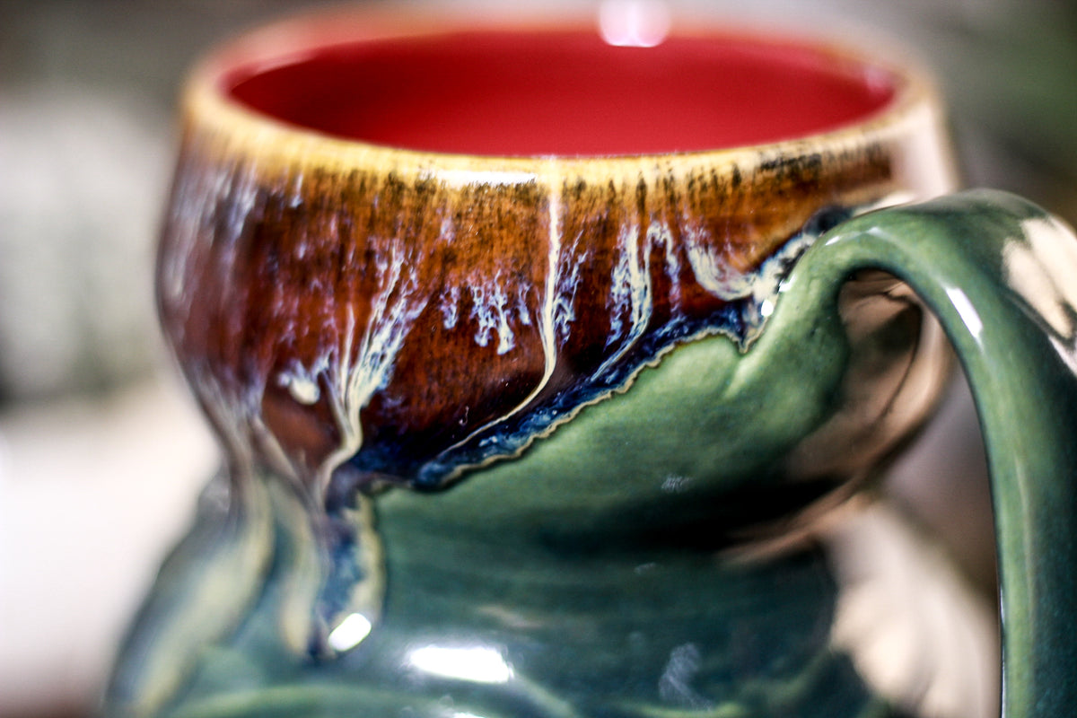 18-D New Wave Textured Mug, 15 oz.