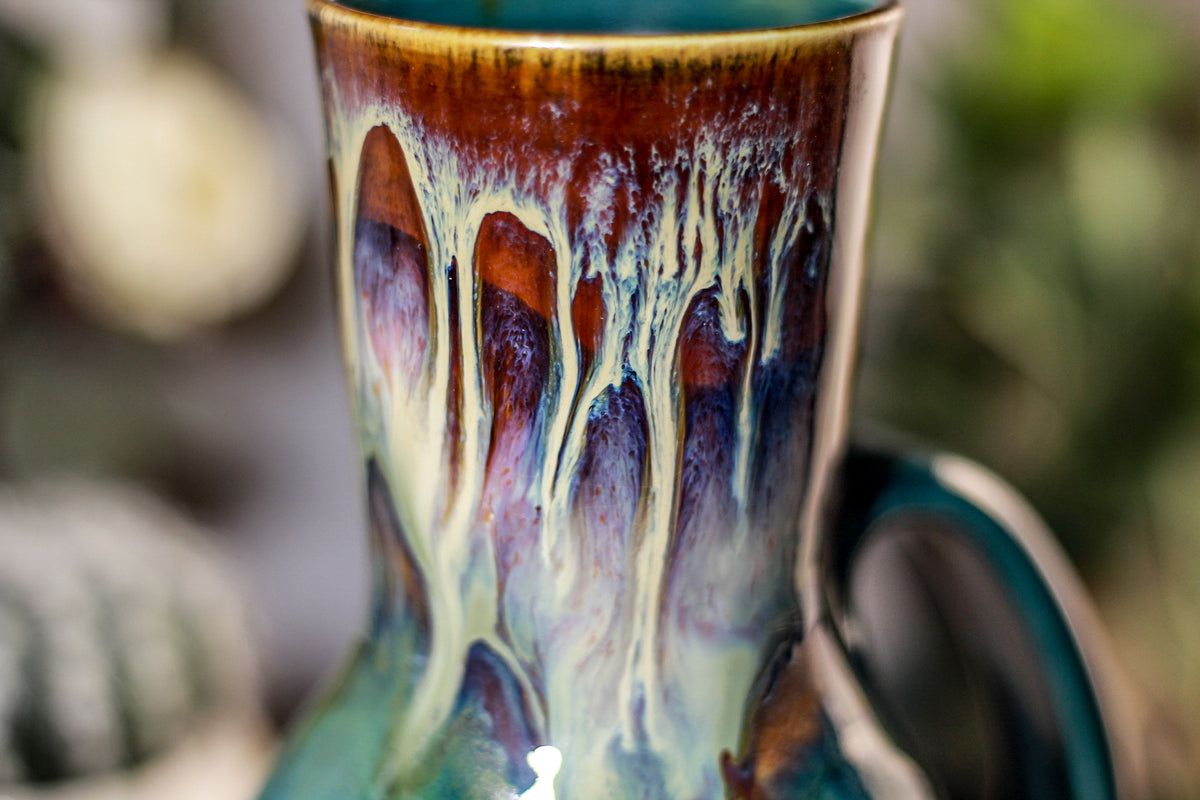 19-A New Wave/New Earth Mashup Textured Mug - TOP SHELF, 23 oz.