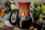 40-C Lava Falls Barely Flared Notched Mug, 19 oz