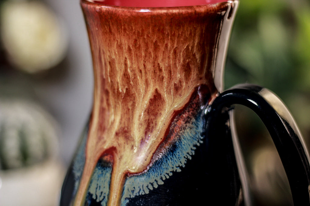 40-C Lava Falls Barely Flared Notched Mug, 19 oz