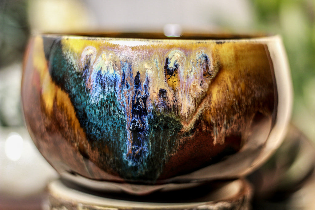42-B Rainbow Grotto Bowl, 32 oz