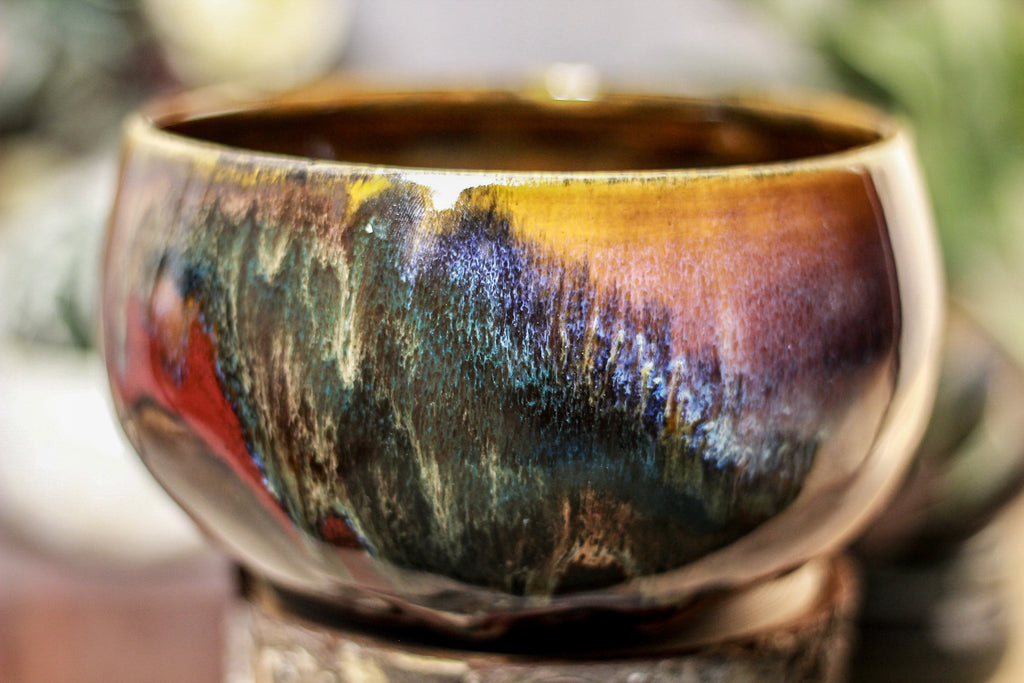 42-B Rainbow Grotto Bowl, 32 oz