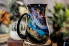 43-A Cosmic Grotto Barely Flared Notched Mug - TOP SHELF MISFIT, 17 oz