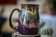 Load image into Gallery viewer, 33-A New Earth Notched Textured Stein Mug, 18 oz.