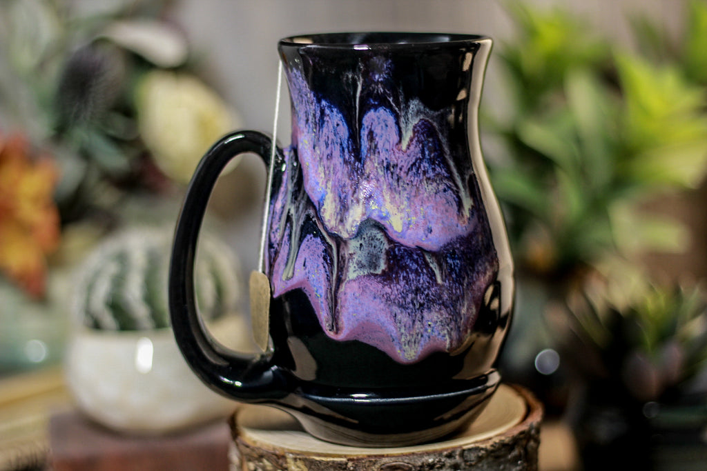 46-D Amethyst Grotto Barely Flared Notched Acorn Mug, 15 oz.