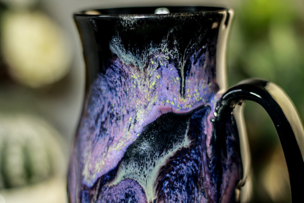46-D Amethyst Grotto Barely Flared Notched Acorn Mug, 15 oz.