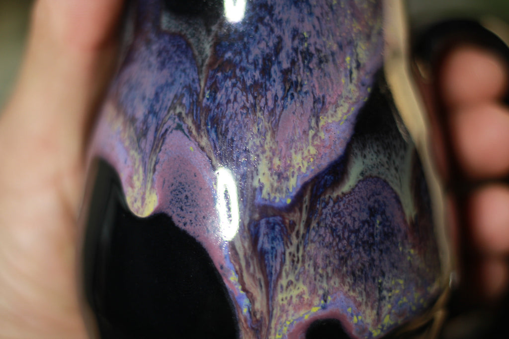 46-D Amethyst Grotto Barely Flared Notched Acorn Mug, 15 oz.