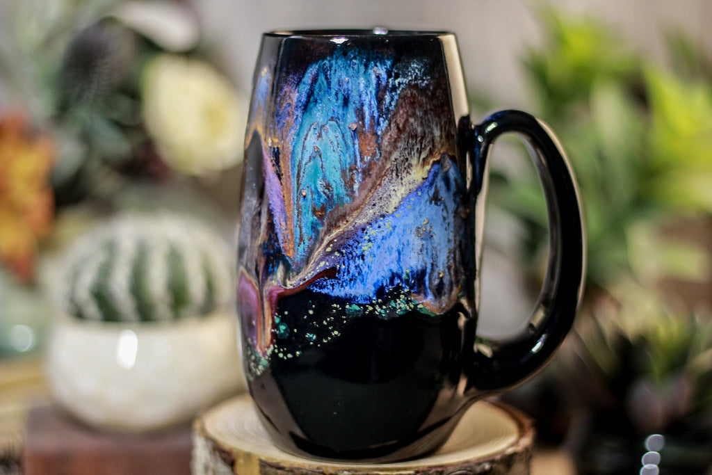 47-A Cosmic Grotto Mug, 17 oz