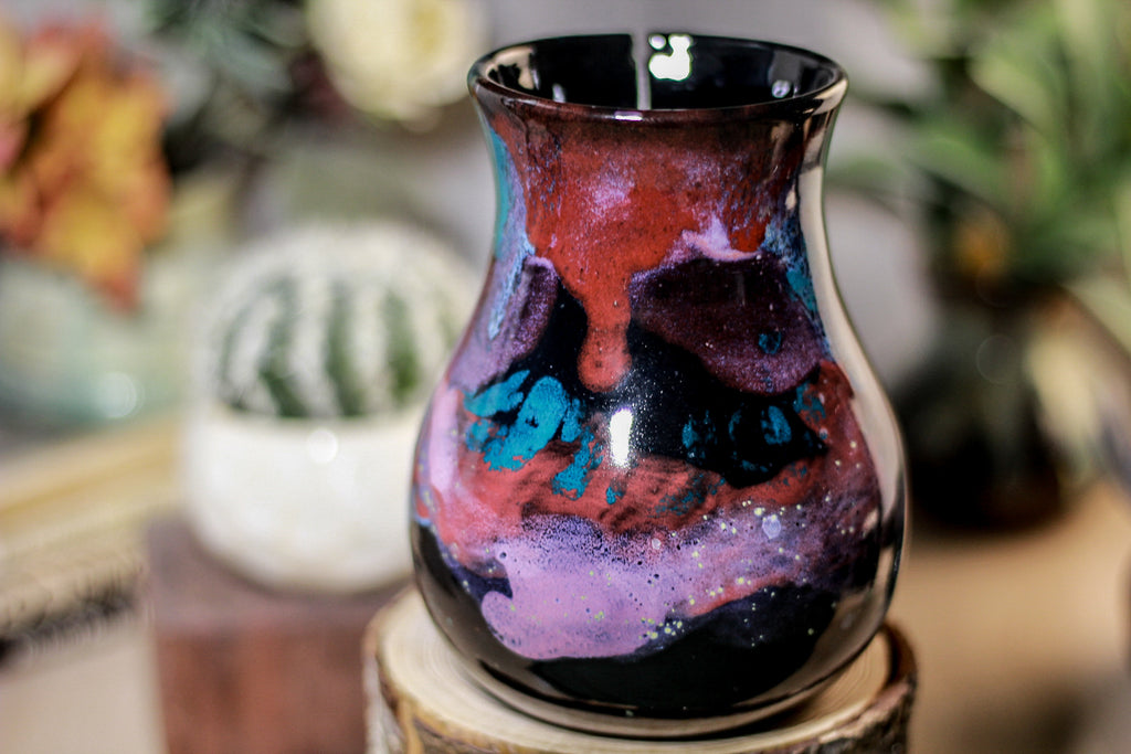 51-A Rainbow Stellar Barely Flared Notched Mug,  19 oz