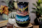 01-P Cosmic Grotto Variation Barely  Flared Notched Mug, 14 oz.