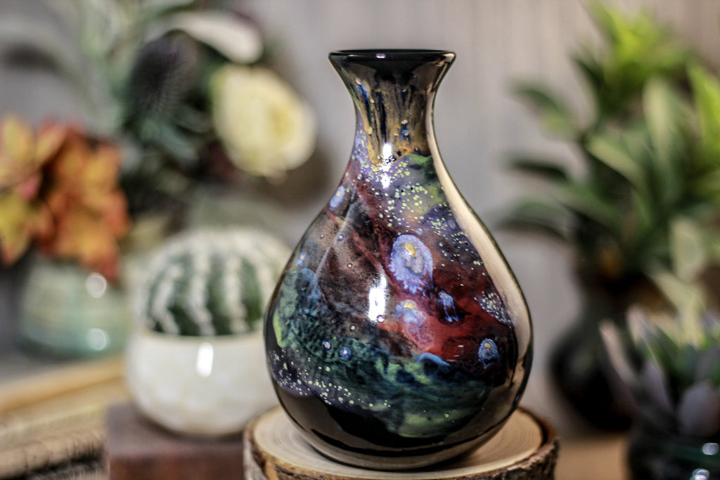 02-P Cosmic Grotto Variation Vase