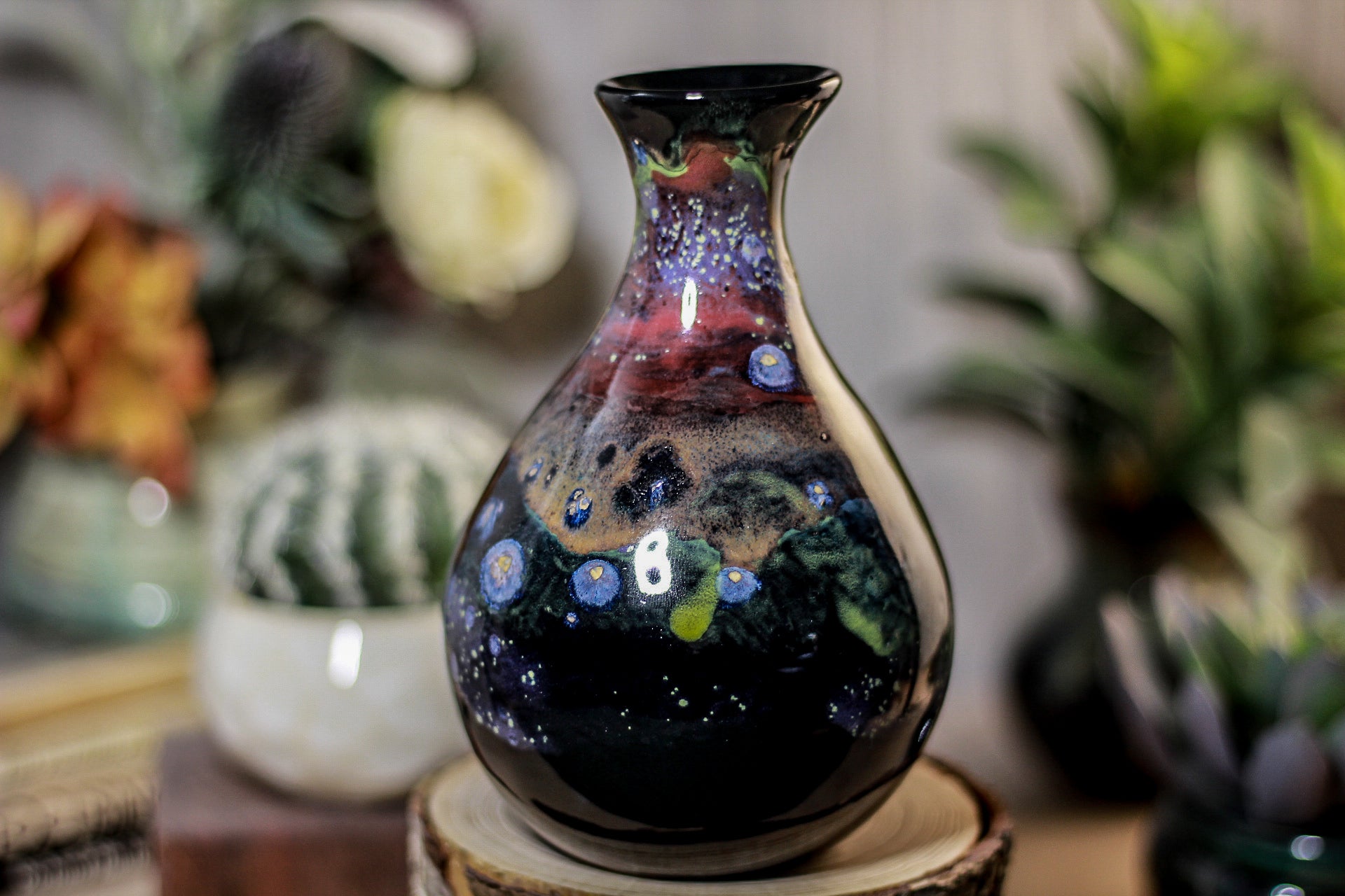 02-P Cosmic Grotto Variation Vase