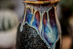 03-P New Wave/Rainbow Grotto Vase
