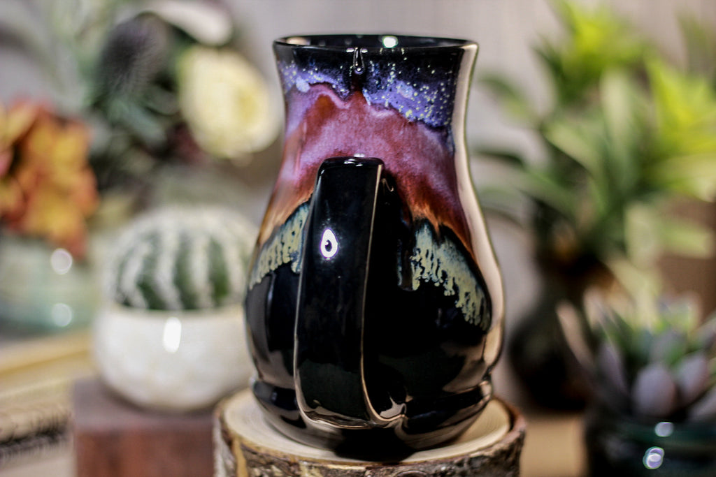 01-A PROTOTYPE Starry Night Barely Flared Notched Mug - TOP SHELF, 18 oz.