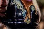 01-A PROTOTYPE Starry Night Barely Flared Notched Mug - TOP SHELF, 18 oz.