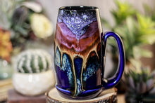 Load image into Gallery viewer, 02-A PROTOTYPE Starry Night Notched Acorn Mug - TOP SHELF MISFIT, 16 oz.