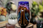 03-A PROTOTYPE Starry Night Notched Textured Mug - TOP SHELF, 16 oz.