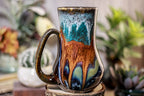 09-B Painted Desert  Mug - MISFIT, 18 oz. - 25% off