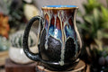 17-D New Wave Barely Flared Notched Acorn Mug - TOP SHELF, 19 oz.