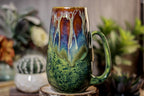 19-D New Wave Notched Mug, 23 oz.