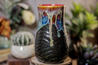 20-D New Wave Barely Flared Notched Textured Mug, 19 oz.