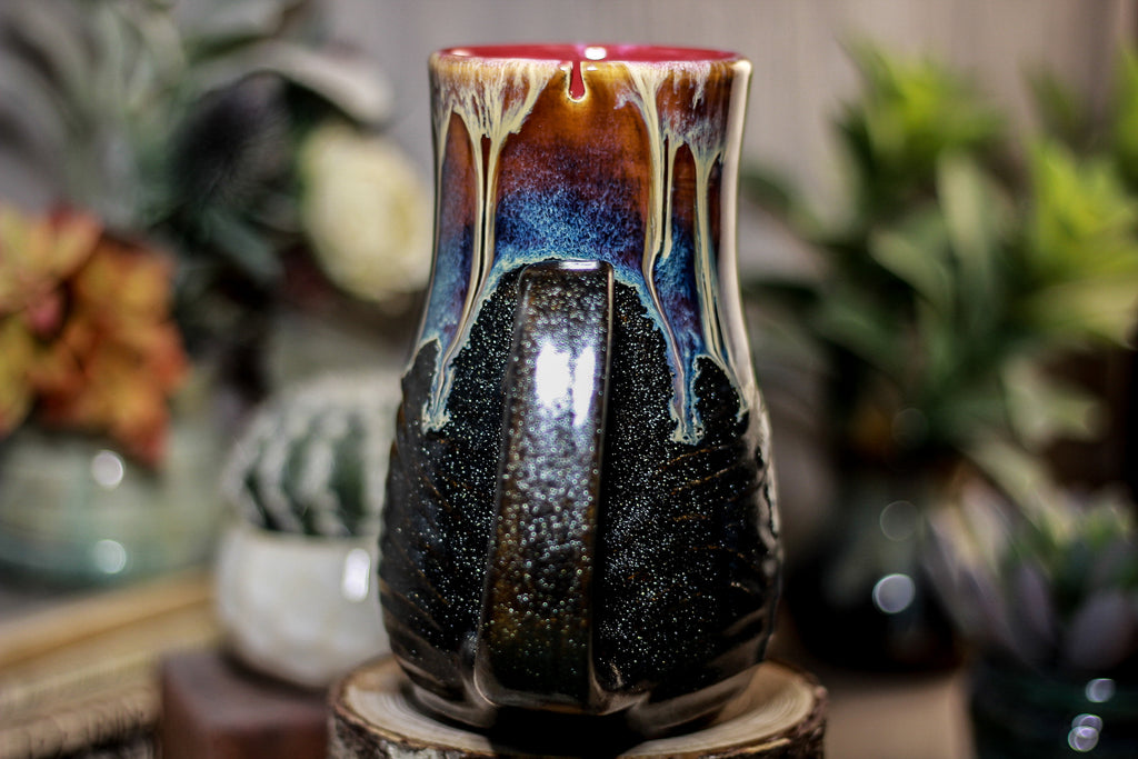 20-D New Wave Barely Flared Notched Textured Mug, 19 oz.