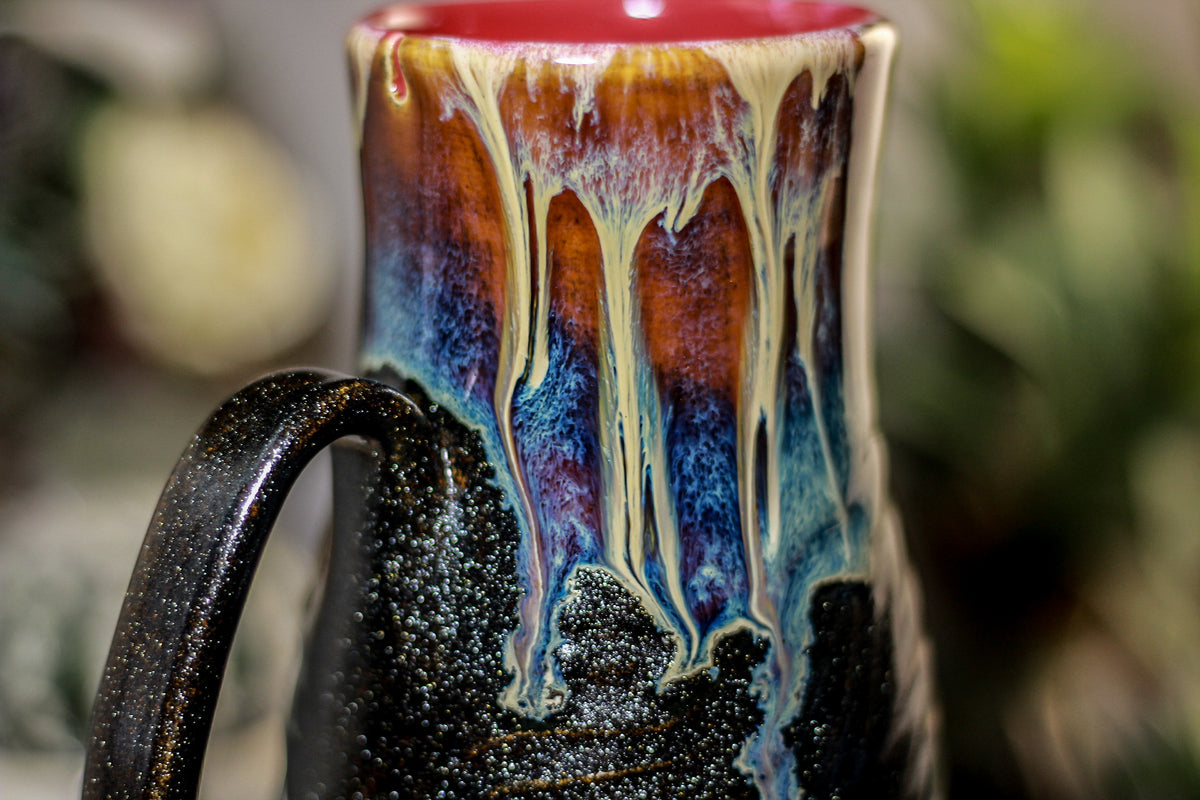 20-D New Wave Barely Flared Notched Textured Mug, 19 oz.
