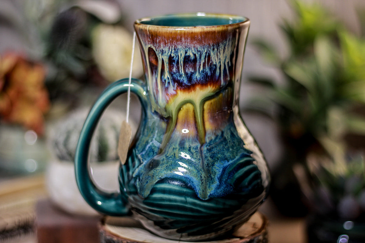 23-A New Earth Flared Notched Textured Mug - MISFIT, 18 oz. - 10% off
