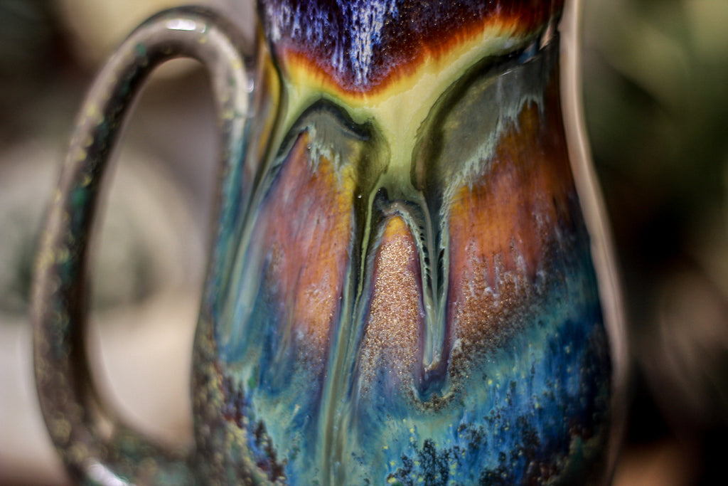 24-A New Earth Barely Flared Notched Mug, 18 oz.