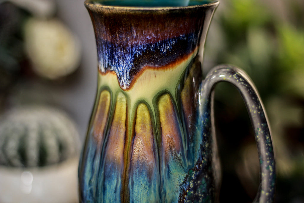 24-A New Earth Barely Flared Notched Mug, 18 oz.