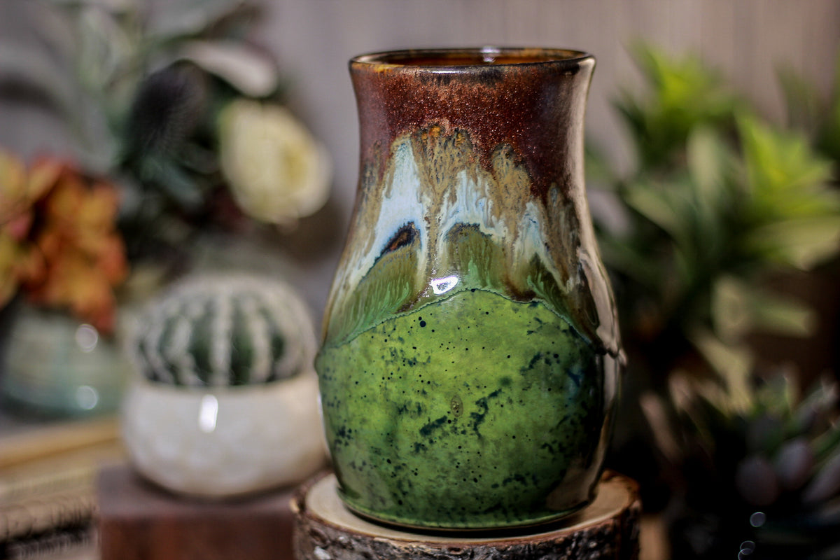 26-B Copper Agate Barely Flared Stein Mug, 23 oz.
