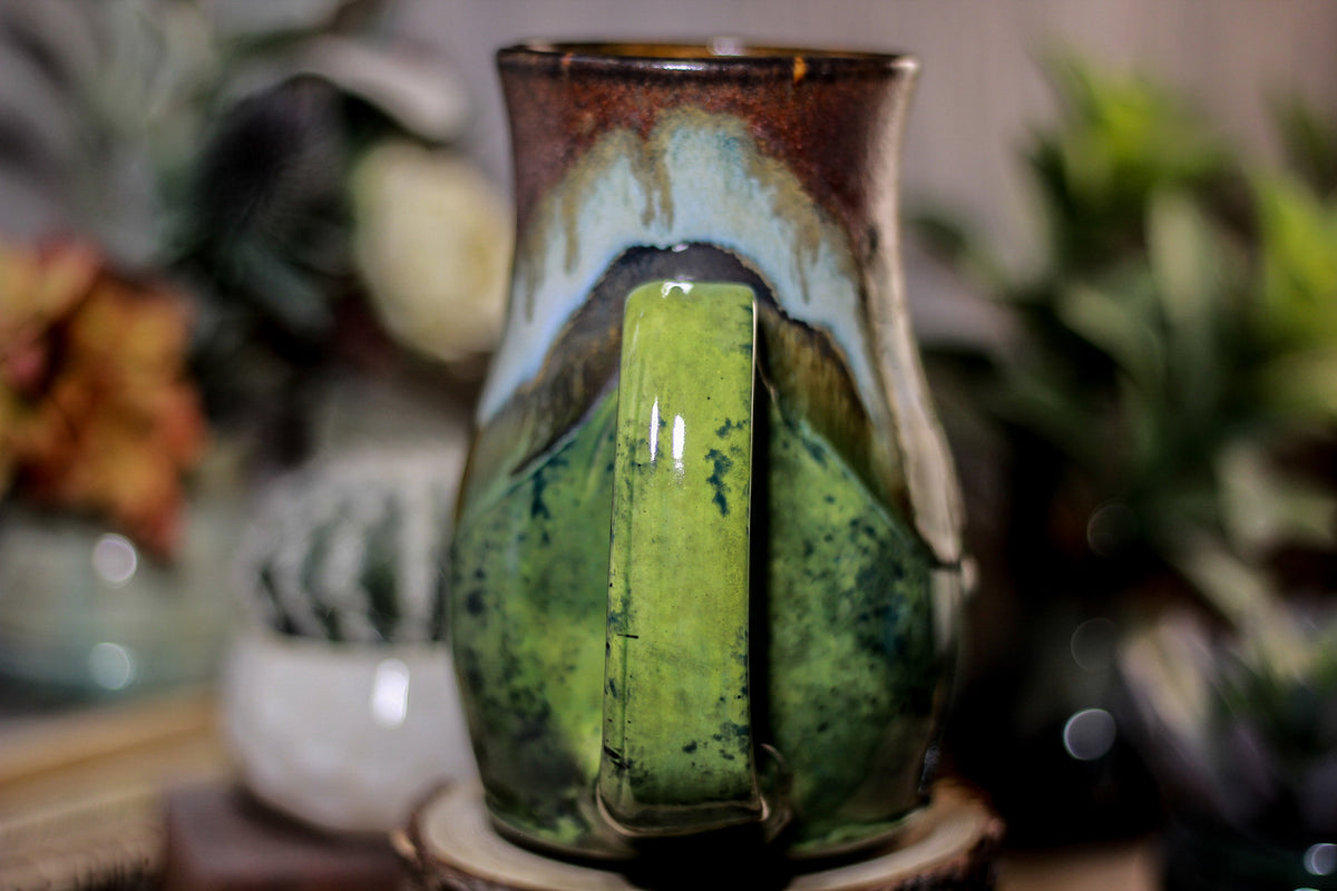 26-B Copper Agate Barely Flared Stein Mug, 23 oz.
