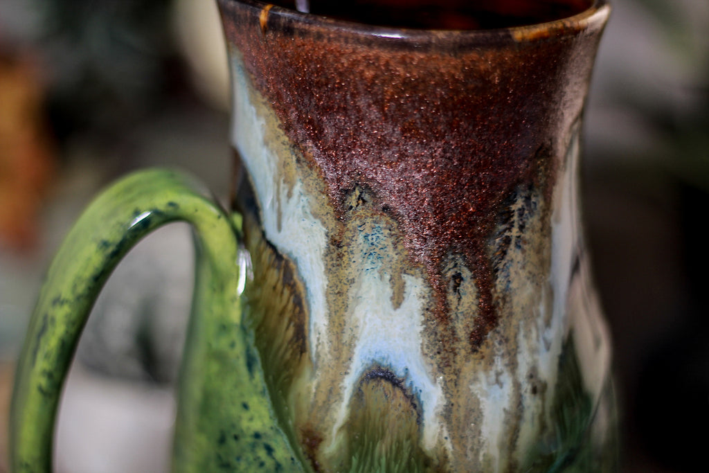 26-B Copper Agate Barely Flared Stein Mug, 23 oz.