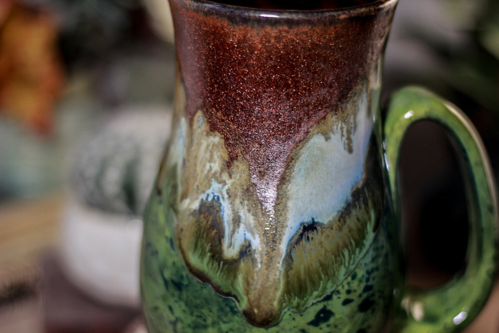 26-B Copper Agate Barely Flared Stein Mug, 23 oz.