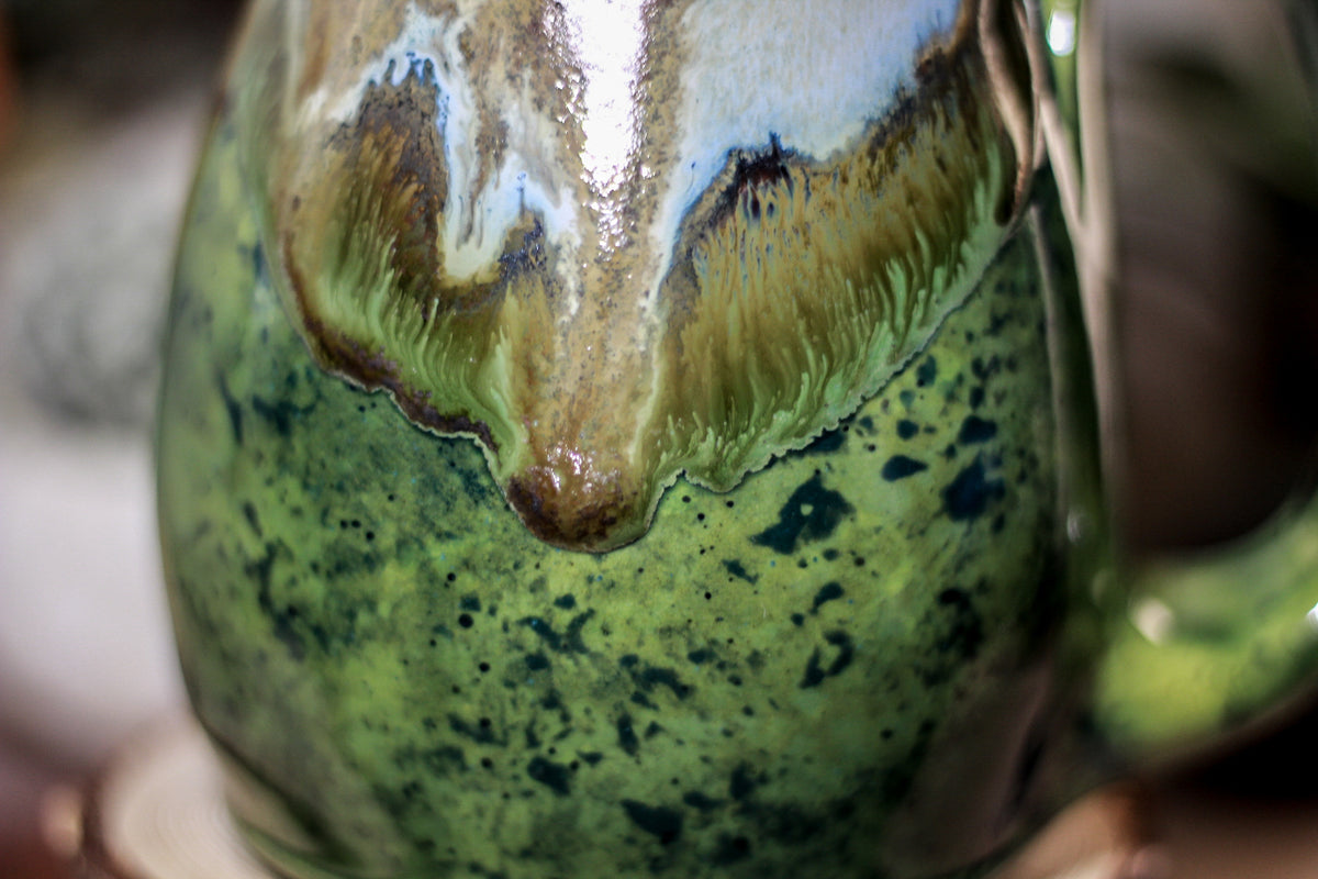 26-B Copper Agate Barely Flared Stein Mug, 23 oz.