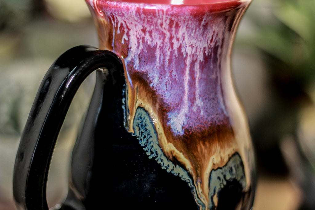 32-C Flaming Baja Flared Notched Mug, 19 oz.