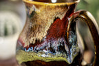 35-C Rainbow Grotto Barely Flared Mug, 18 oz