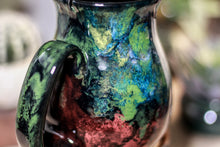 Load image into Gallery viewer, 42-B Chrysocolla Barely Flared Notched Mug, 20 oz.